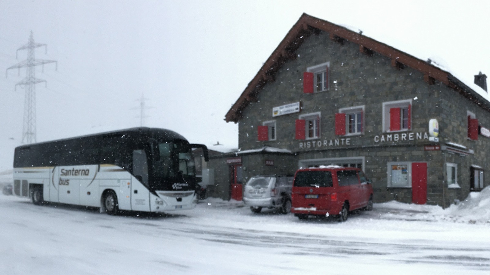 Miniatura Iveco Magelys Euro 6 sulla neve