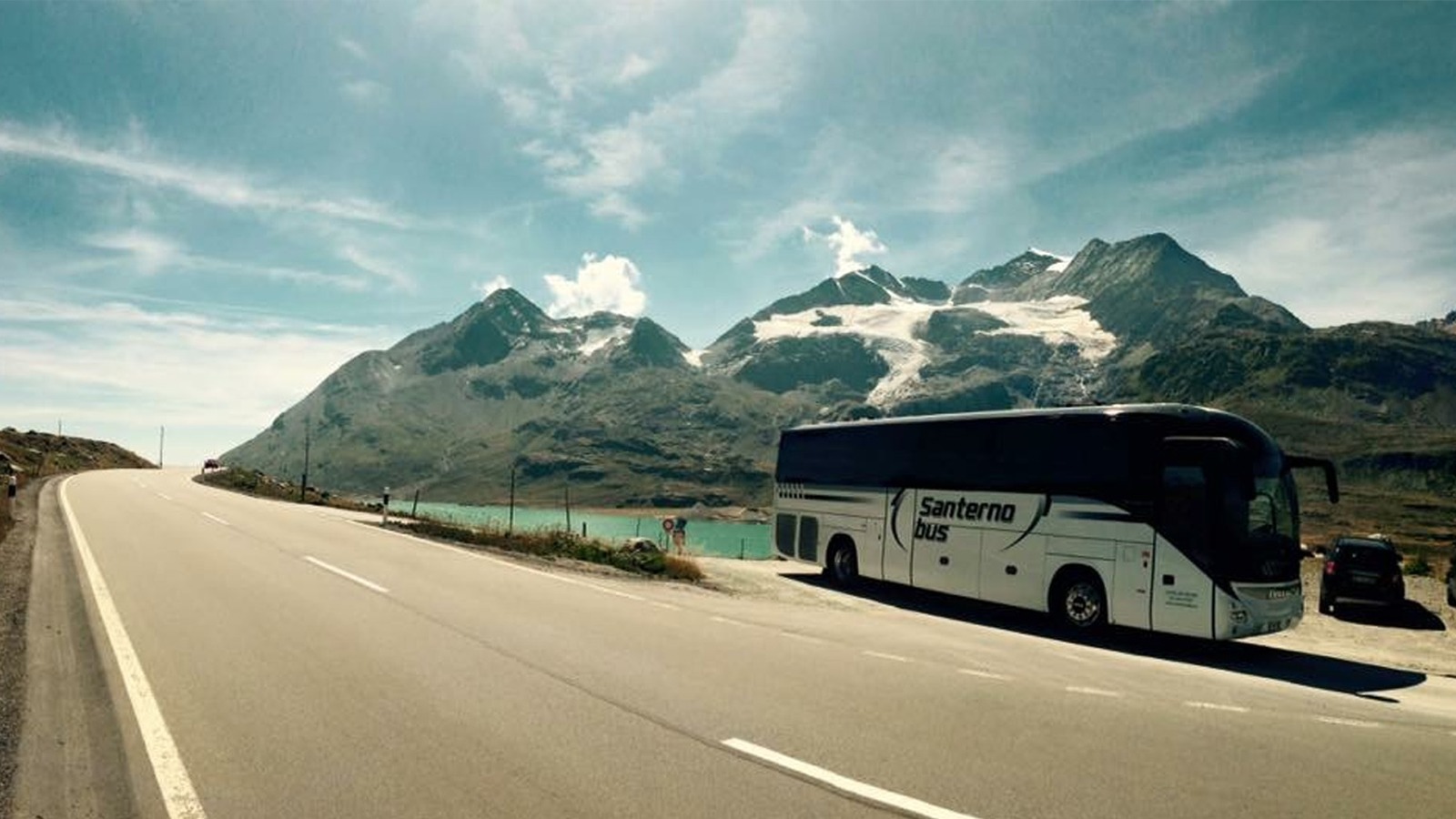 Miniatura Iveco Magelys Euro 6 in montagna